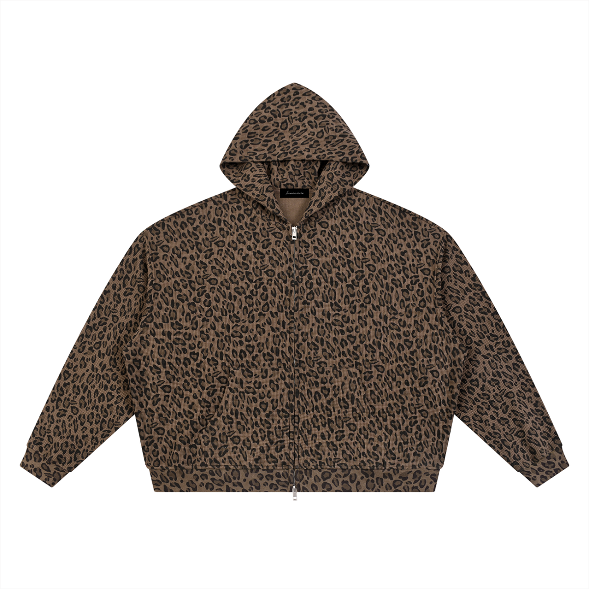 Leopard Luxe zip-up