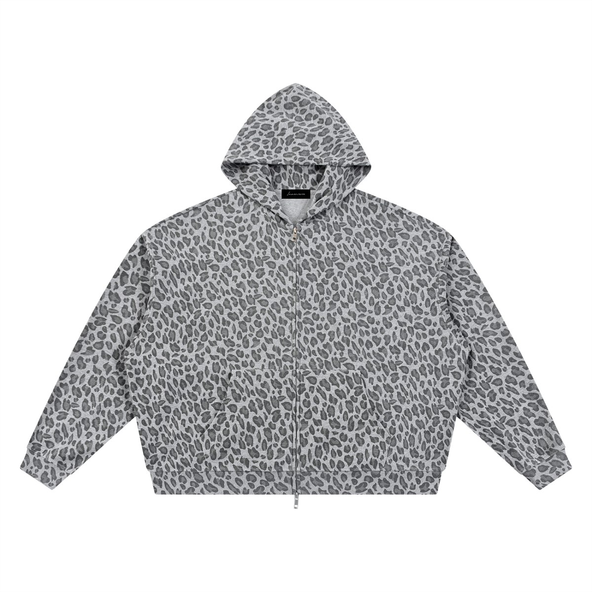 Leopard Luxe zip-up