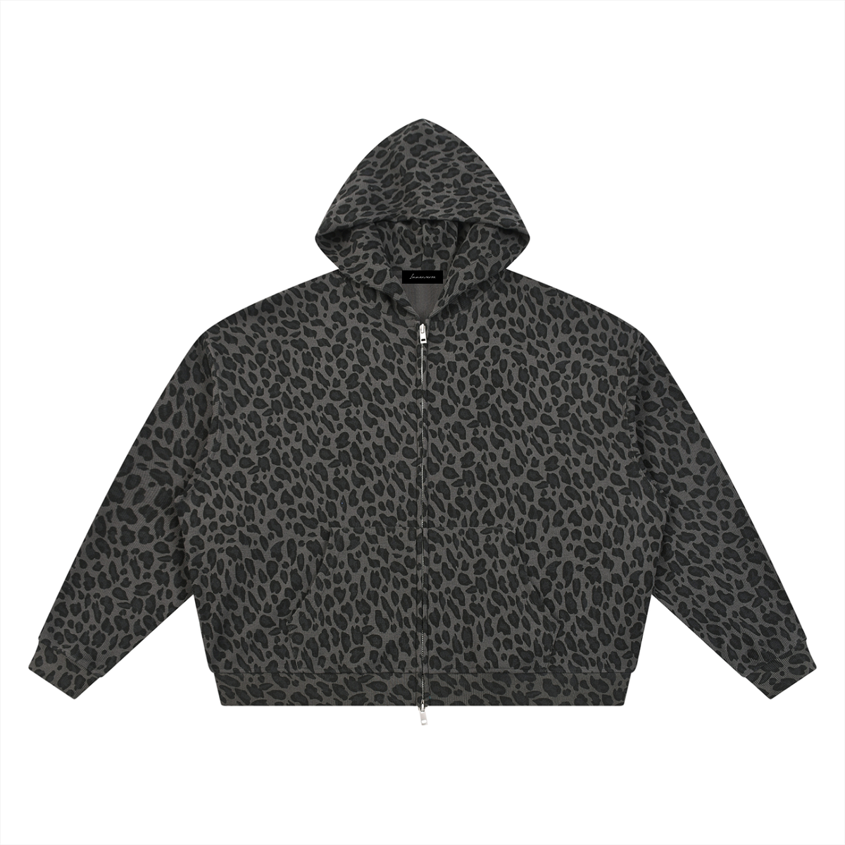 Leopard Luxe zip-up